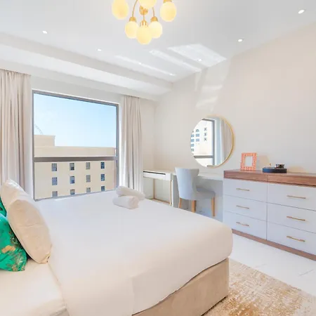 Jbr Amwaj 4 , Upgraded Sea And Ain Dubai Views, 2M Walk To Beach By Gardenia Suitse Buitenkant foto
