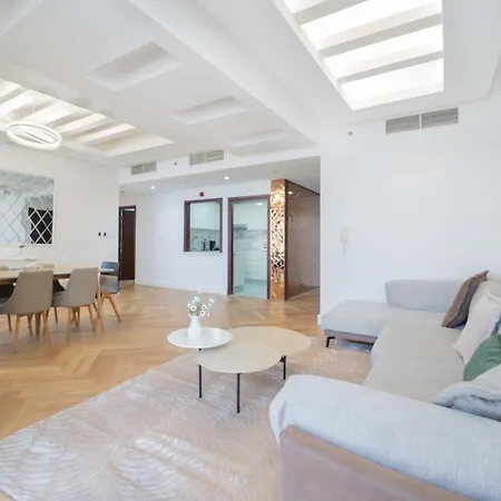 Jbr Amwaj 4 , Upgraded Sea And Ain Dubai Views, 2M Walk To Beach By Gardenia Suitse Buitenkant foto