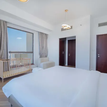Jbr Amwaj 4 , Upgraded Sea And Ain Dubai Views, 2M Walk To Beach By Gardenia Suitse Buitenkant foto