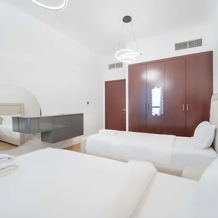 Jbr Amwaj 4 , Upgraded Sea And Ain Dubai Views, 2M Walk To Beach By Gardenia Suitse Buitenkant foto