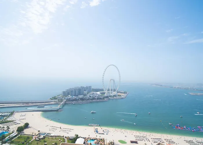 Jbr Amwaj 4 , Upgraded Sea And Ain Dubai Views, 2M Walk To Beach By Gardenia Suitse